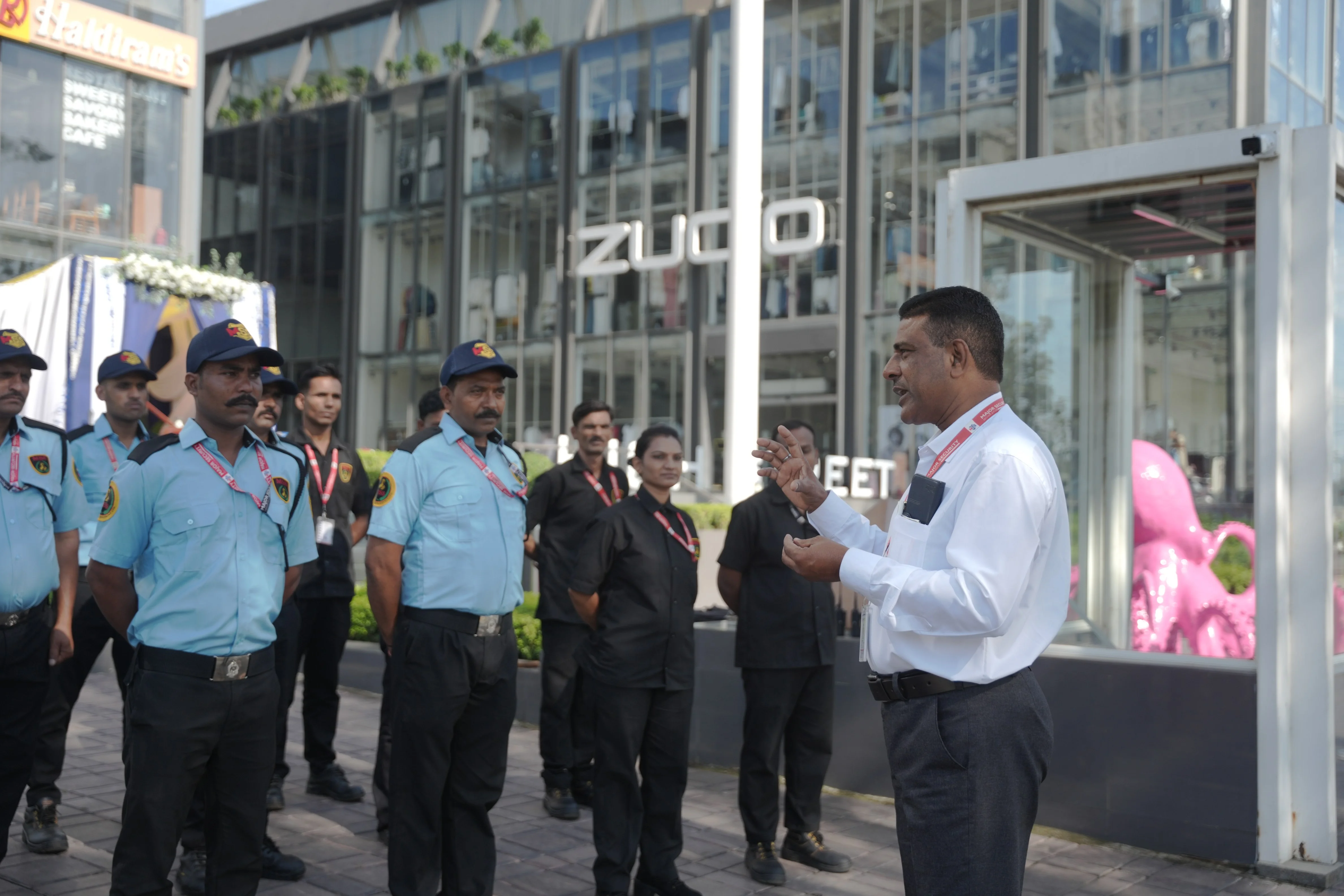 Professional security training
